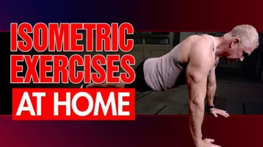 5 BEST Isometric Exercises At Home (Bodyweight Only!)