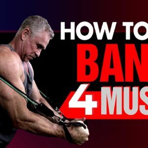 How To Use Resistance Bands To Build Muscle (SIMPLE TIPS!)