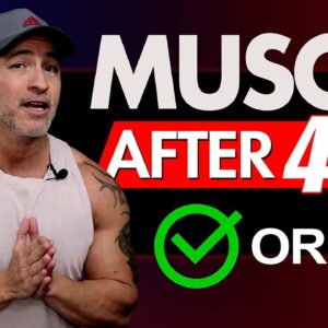 Is It Possible To Build Muscle After 45 Years Old? (YES or NO?)