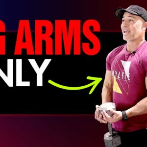 How To Grow Your Arms With Dumbbells ONLY! (Full Workout and Exercise Demonstrations)
