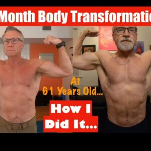 6 Month Body Transformation | Leaner and More Muscular Over 60