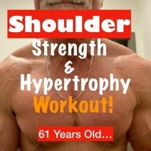 Shoulder Strength and Hypertrophy Workout | Strength and Muscle Growth at the same time!