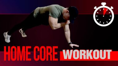 5 MINUTE At Home Core Workout (For Men Over 40!)