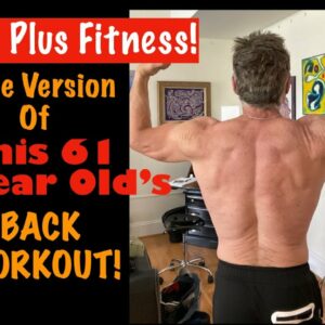 Old Guy Back Workout! | 61 Year Old's Back Workout