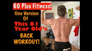 Old Guy Back Workout! | 61 Year Old's Back Workout