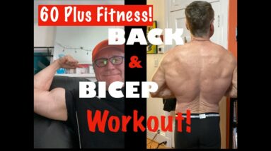 Back and Bicep Workout | Over 60 Back and Bicep Workout