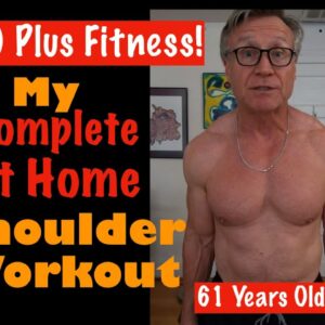 Complete at Home Shoulder Workout | Dumbbells and Resistance Band Shoulder Workout