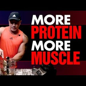 BEST Tasting Protein Smoothie To Build Muscle After 40 (DRINK THIS!)