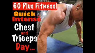 Quick Chest and Triceps Workout with Bench Presses