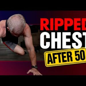 3 BEST Exercises To Lose Chest Fat After 50 (DO THESE!)