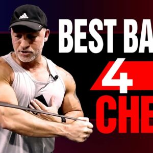 4 BEST Resistance Band Exercises For Your Chest (DO THESE!)