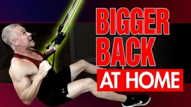 How To Build A BIG BACK With Bands Only (Bigger Back At Home!)