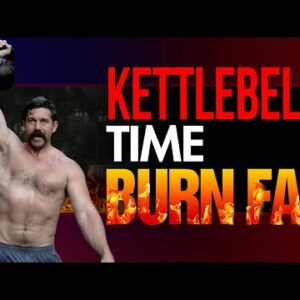 Kettlebell Workout To Burn Belly Fat AFTER 40 (Complete Workout!)