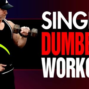 23 Arm Exercises You Can Do With Only ONE DUMBBELL (Try These!)