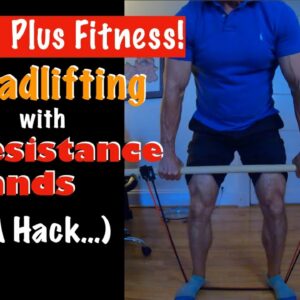 Deadlifting With Resistance Bands! | Resistance Band Hack!