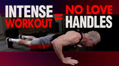 Intense 5 Minute At Home Love Handles Workout (For MEN OVER 50!)