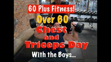 Over 60 Chest and Triceps Workout | Bigger Chest Over 60