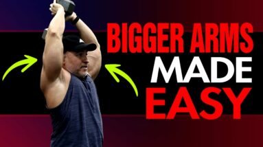 How To Build BIGGER Arms (Try These 2 Techniques!)
