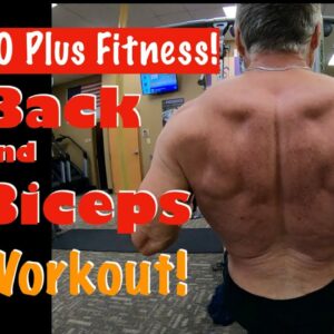 Over 60 Back and Biceps Workout!