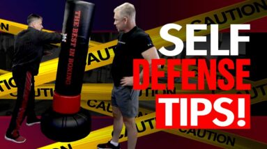 Self Defense AFTER 50 - How To Protect Yourself In A Fight (Tips You May Need!)