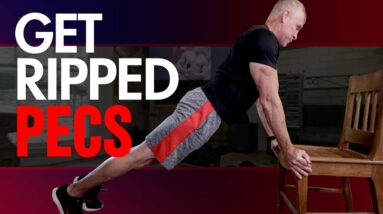 3 BEST Exercises For More Defined Lower Pecs (DO THESE AT HOME!)