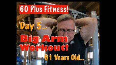Big Arm Workout | Day 5 of My 5 Day Workout Cycle