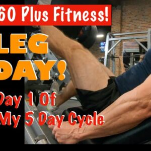 Big Quads Leg Workout! | Day 1 of my 5 Day Workout Cycle!