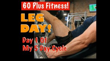 Big Quads Leg Workout! | Day 1 of my 5 Day Workout Cycle!
