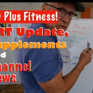 TRT Update | Plus Supplements I take and a Channel Update