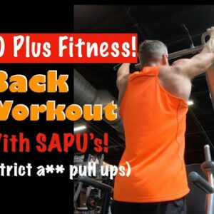 Over 60 Back Workout! | Featuring SAPU’s!
