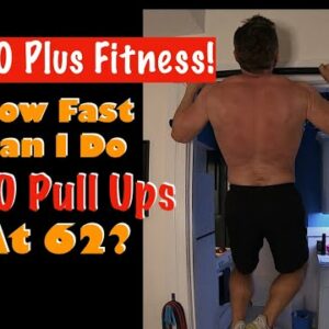60 Plus Fitness! | 50 Pulls Ups! How Fast Can This Old Guy Do 50 Pull Ups?