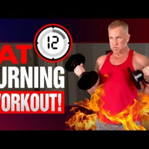 12 Minute At Home Follow Along Fat Burning Workout (TRY THIS!)