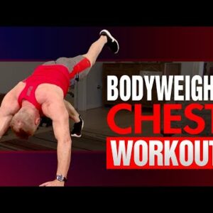 Bodyweight Only Chest Workout For Men Over 50 (TRY THESE EXERCISES!)