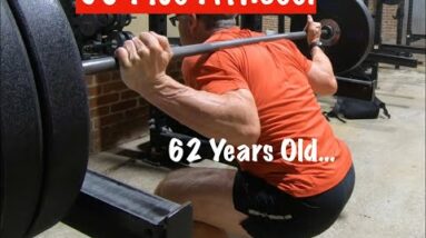 OLD GUY SQUATTING AGAIN! | Fitness Over 60