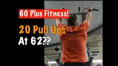 20 Pull Ups Over 60 | Old Guy Doing Pull Ups