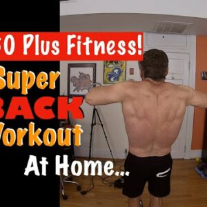 BACK WORKOUT AT HOME! | Fitness Over 60!