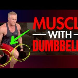 Muscle Building Dumbbell Workout For Men Over 50 (BUILD LEAN MUSCLE!)