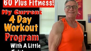 MY CURRENT 4 DAY WORKOUT PROGRAM! | With a Tempo Twist!