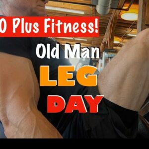 OLD MAN LEG WORKOUT | With My New ATG Squat Program!