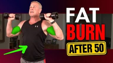 Total Body Fat Burning Workout For Men Over 50 (INTENSE FAT LOSS!)