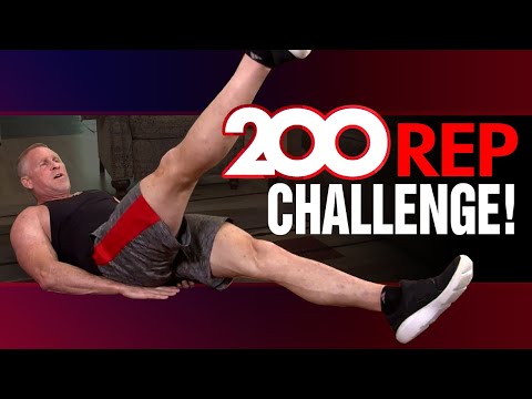 200 Rep Bodyweight Transformation Workout (NO EQUIPMENT NEEDED!)